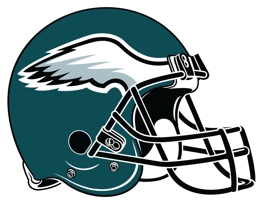 Philadelphia Eagles 1996-Pres Helmet Logo t shirt iron on tranfers...
